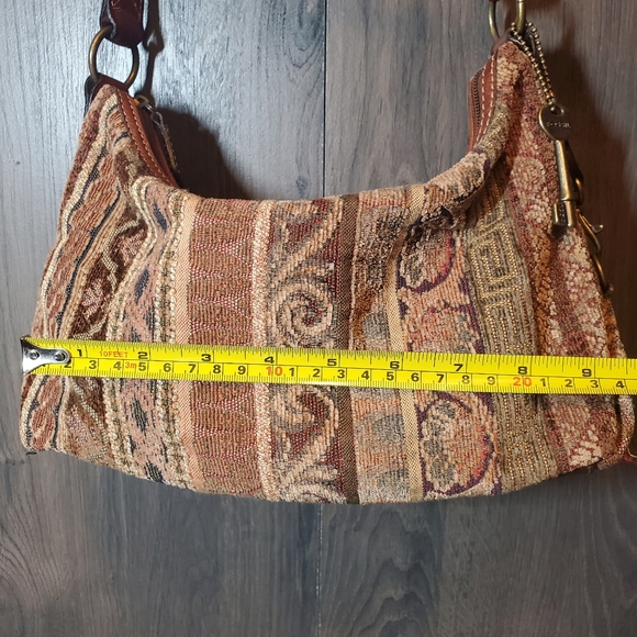 Fossil handbag vintage textured Bohemian fossil purse - Picture 6 of 11